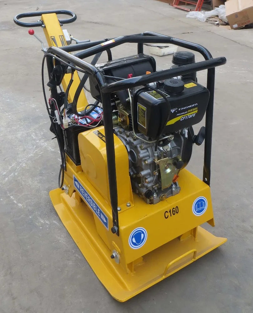 Cheap Electric Vibratory Plate Compactor Prices/vibration Plate Tamping Machine-4