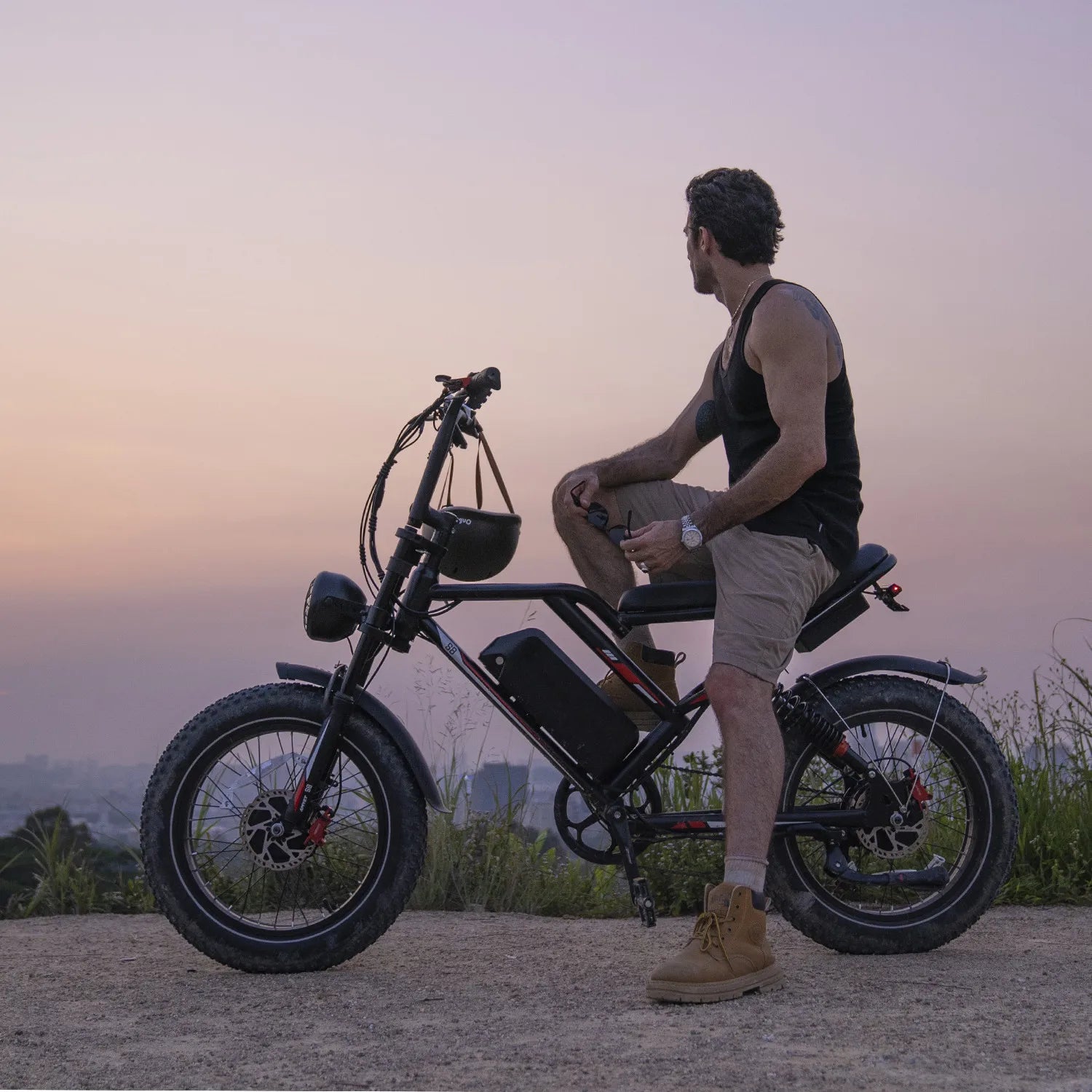 Fast Delivery Super Fat Tire 73 Ebike 20inch Electric Hybrid Bike 250W 2000W  25Ah Retro Electric Bicycle  Adults E-Bike-1