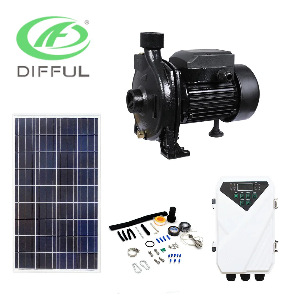 Solar Panel Pump Powered Fountain Solar  Pump in Zimbabwe-2