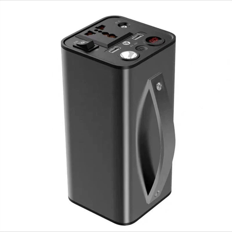 166Wh Portable Power Station 45000mAh Solar Generators Lithium Battery Power Supply with 110V AC Outlet, 2 DC Ports, 4 USB Ports-6