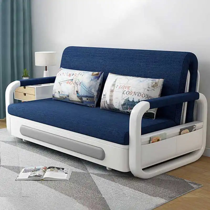 Factory New Design Small MOQ Folding Modern Luxury Sofa Wall Bed Living Room Sofas Sofa Cum Bed with Storage-6