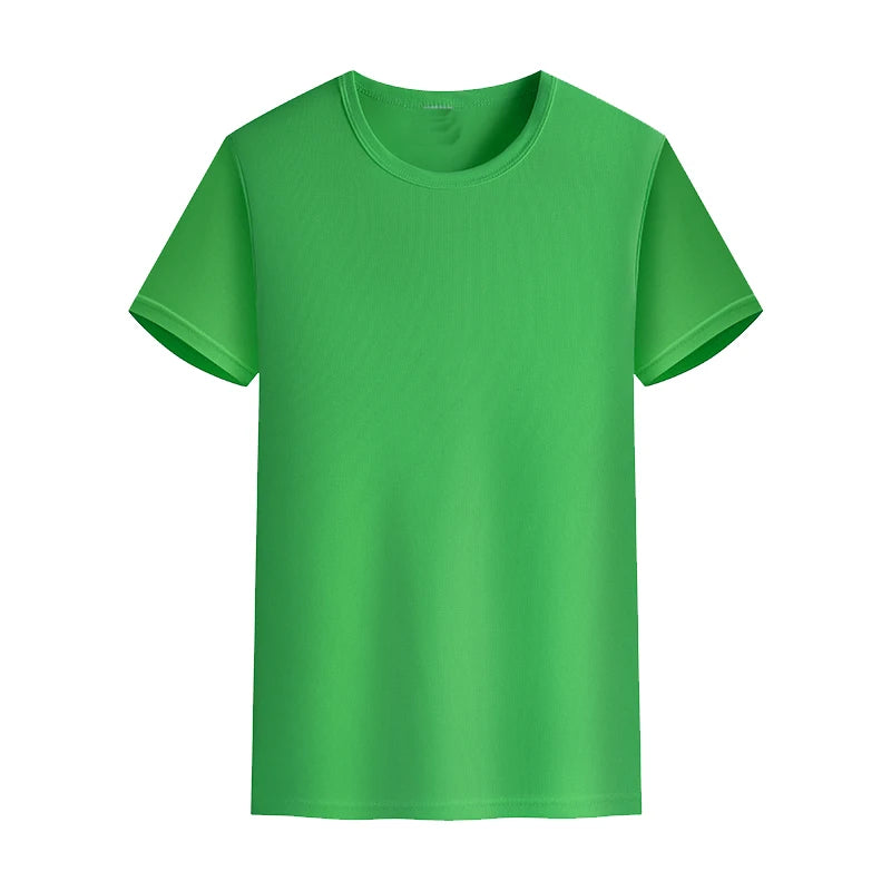 Blank O-Neck Men Cotton Tshirt Polyester Print Customize T-Shirt T Shirts Custom Printing-15