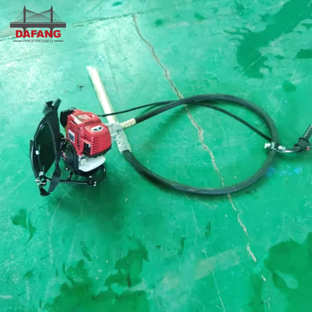Power Petrol Backpack Portable Concrete Vibrator with Gasoline Engine-3