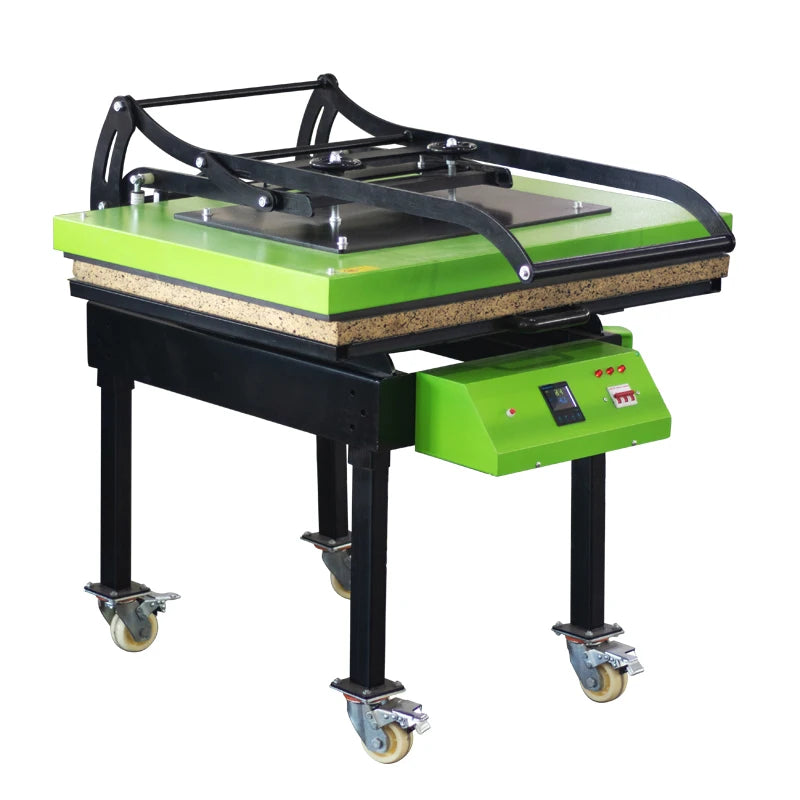 Wide Format  Automatic Open Portable Heat Press Machine 70x100 cm Used Large Format Heat Press for Sale-0