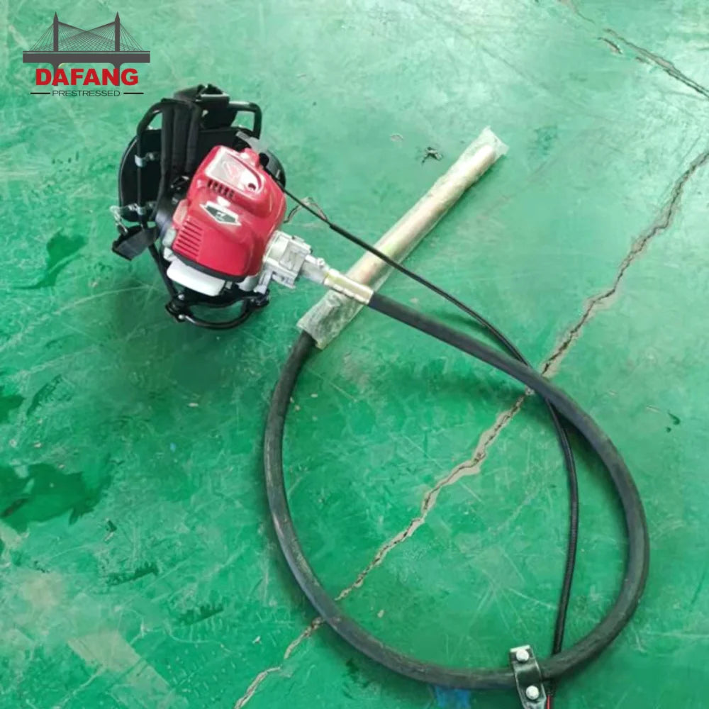 Power Petrol Backpack Portable Concrete Vibrator with Gasoline Engine-1