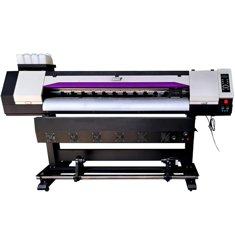 Wide Format Inkjet Uv Roll to Roll Printer Flex Banner Wall Paper Vinyl Sticker Eco Solvent Printer I3200 Xp600-2