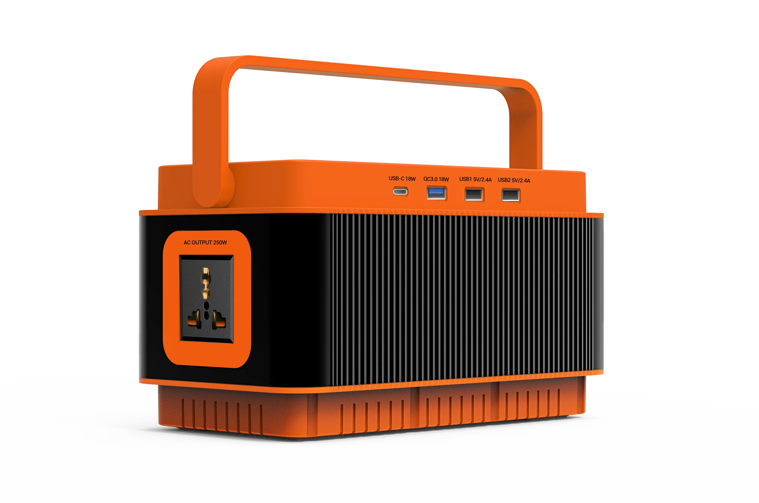 Rechargeable Electric Generator All-in-One Portable Power Bank AC Solar Backup Generator for Laptop Outdoor Camping-6