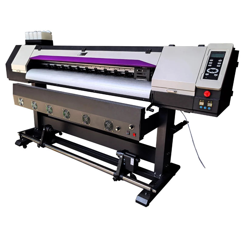 Wide Format Inkjet Uv Roll to Roll Printer Flex Banner Wall Paper Vinyl Sticker Eco Solvent Printer I3200 Xp600-1