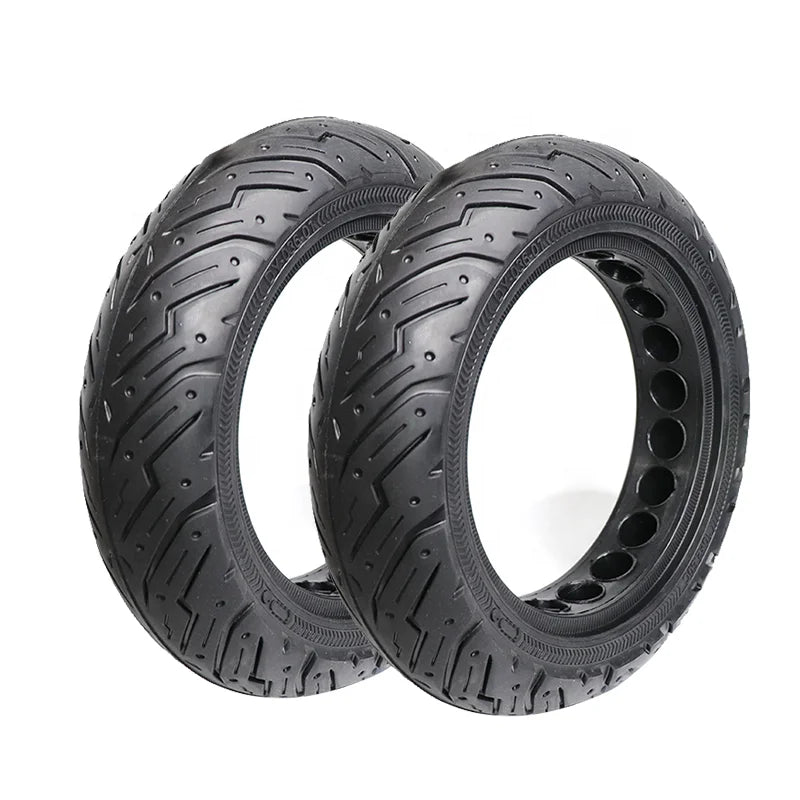 10*2.50inch Anti-Explosion Solid Rubber Tubeless Tyre 36V Ninebot MAX G30 Escooter Front/Rear Wheel Tire for Ninebot MAX G30-3