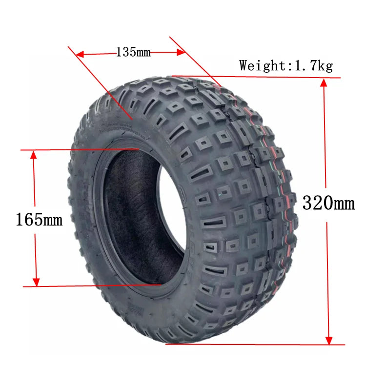 Factory Wholesale 13 14 Inch Scooter Tire 14*5-6.5 for Sale-2