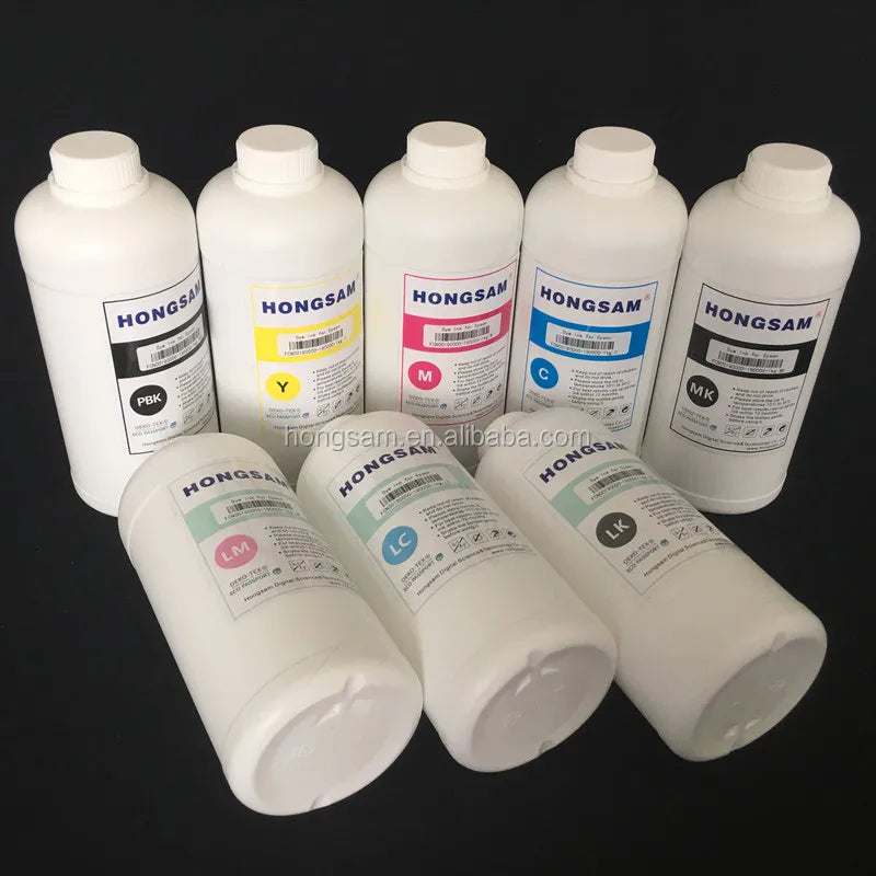 HONGSAM Water Based 1 Liter High Light Fastness Dye Ink  for CANON Pro 2000 4000 Large Format Printers-1