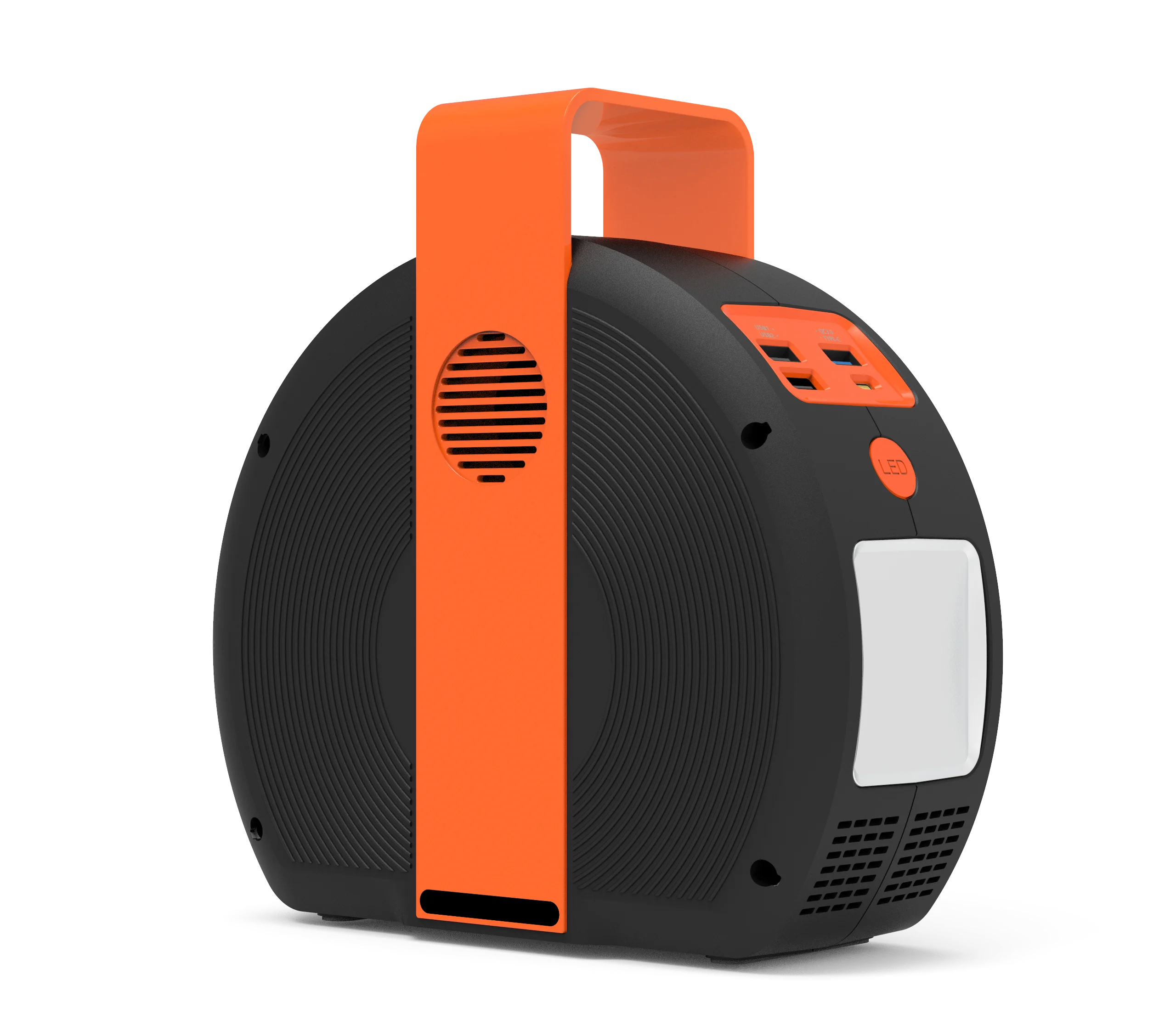 High Capacity 42000mAh Emergency Power Bank Home Backup 220V Lithium Power Station Portable Solar Generator Panels with Plug-4