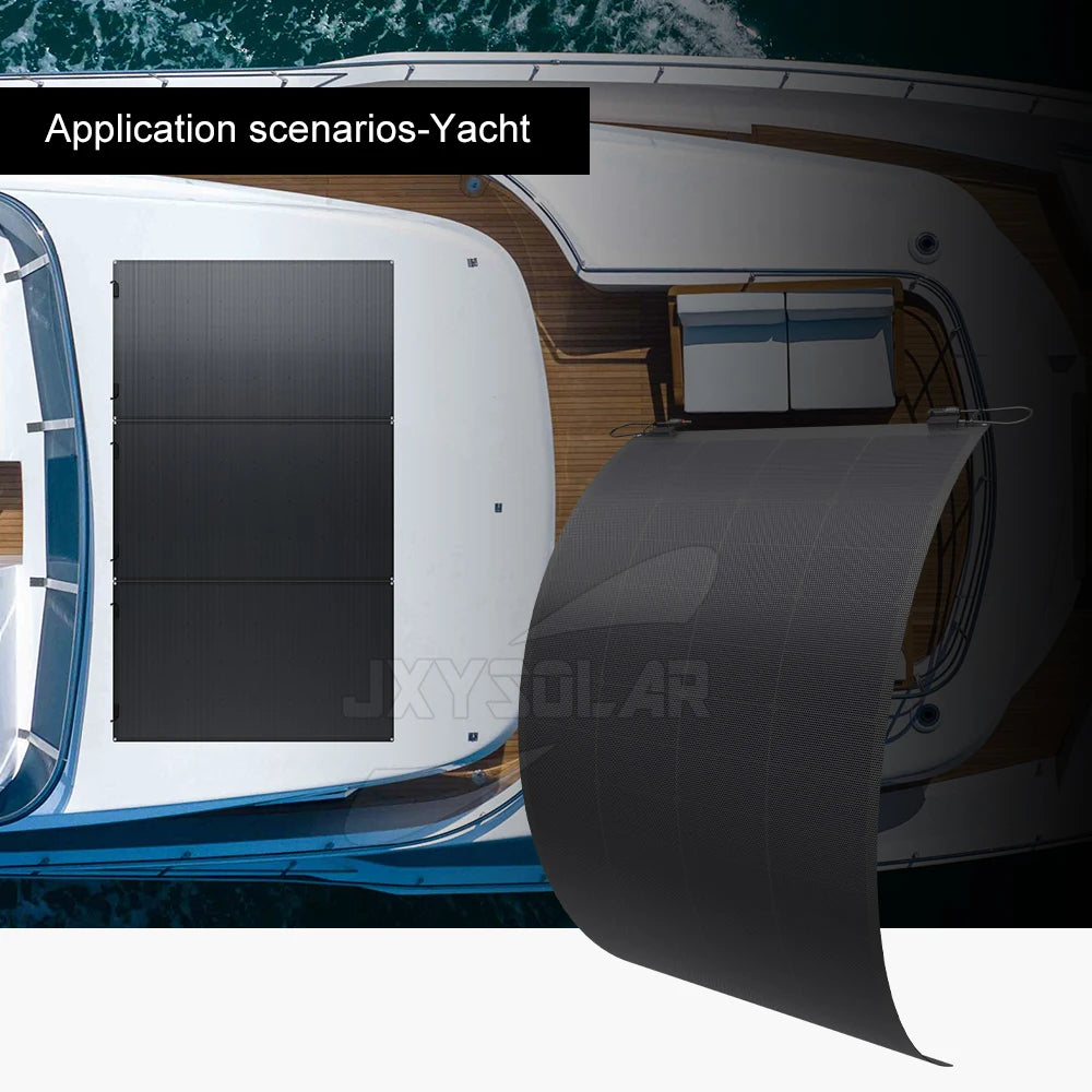 115 Watt 17 Volt HPBC Back Contact Solar Cells 25.8% High Efficiency Flexible Solar Panel No Busbar  Any Shape Can Be Customized-3