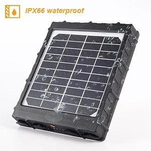High Efficiency Portable Accessories 8000mAh Solar Panel Charger Outdoor Hunting Trail Game Solar Panel for Trail Camera-1
