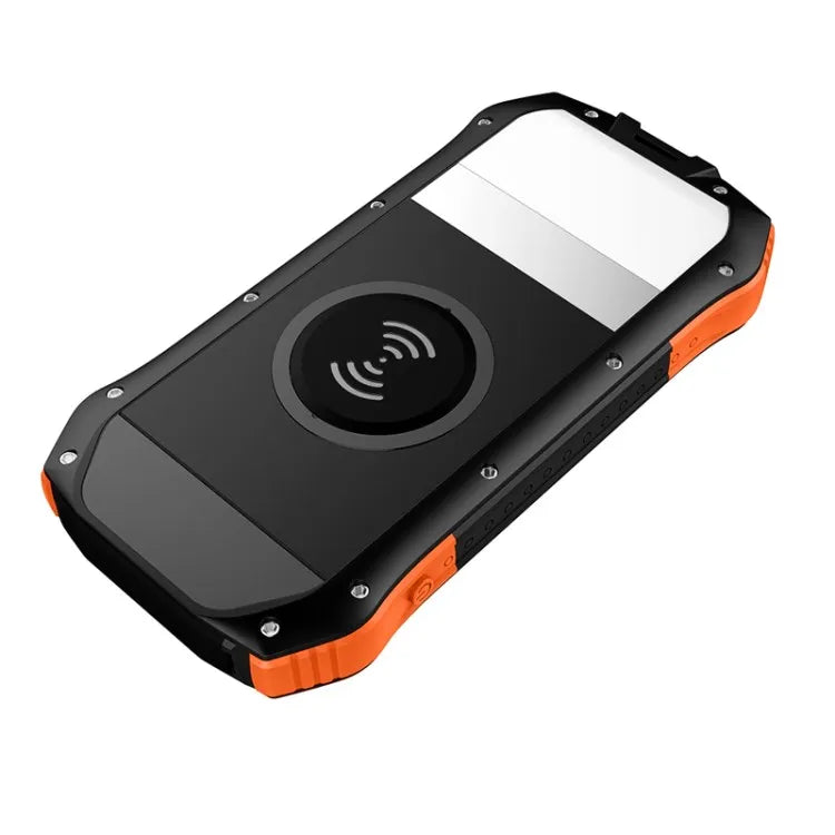 Waterproof Solar Power Bank Flashlight 10000mAh Waterproof Wireless Power Bank Solar Power Bank-5