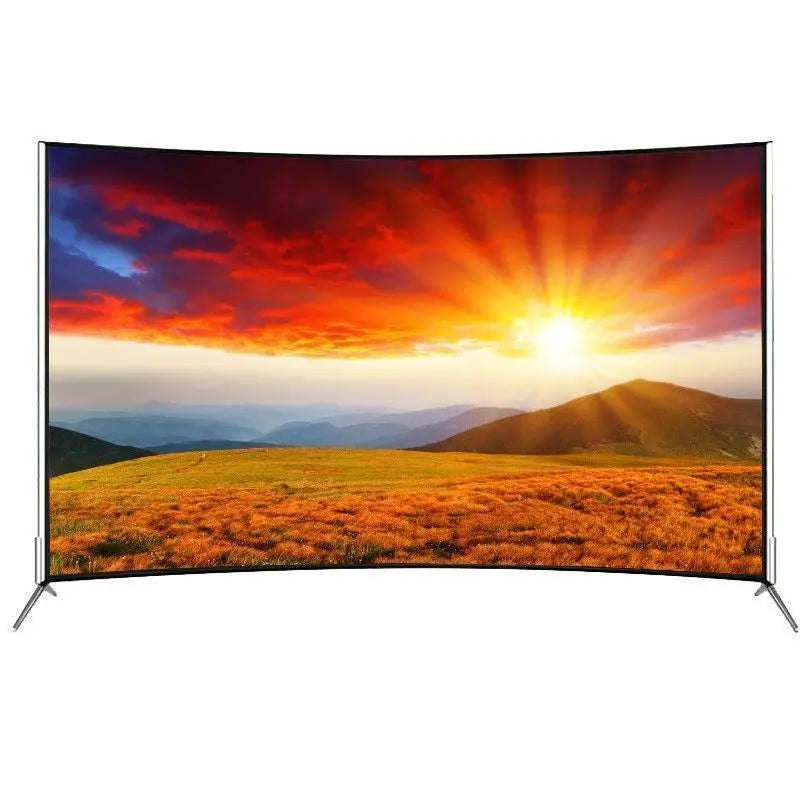 New 2021 China Television Factory 32/55/65/75 Inch LED SKD Curved TV for Hotel Use HDTV-1