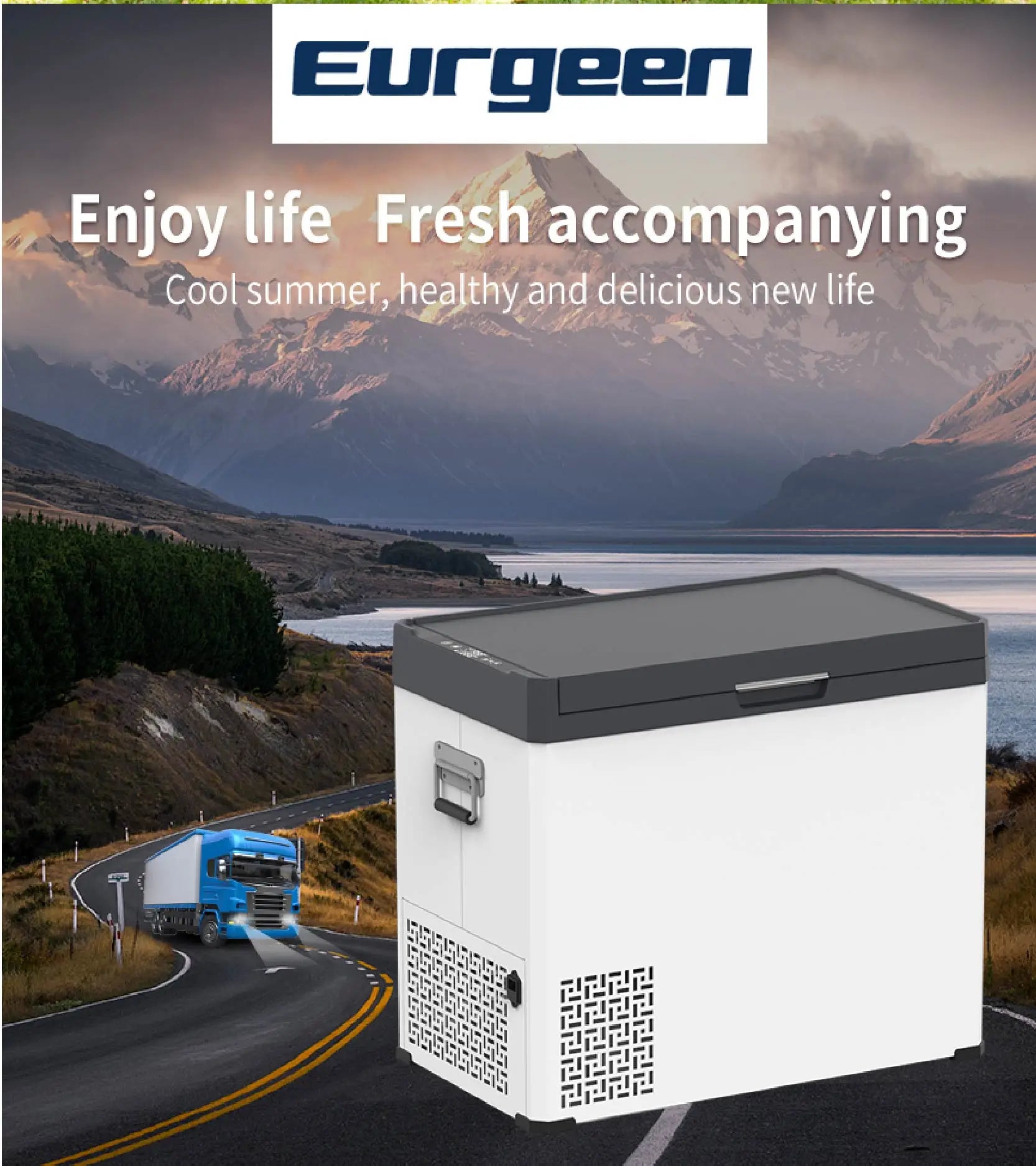 Dual-Zone Solar Powered 12V 24V ABS Material Refrirator Freezer with Compressor for Home or Remote Areas-2