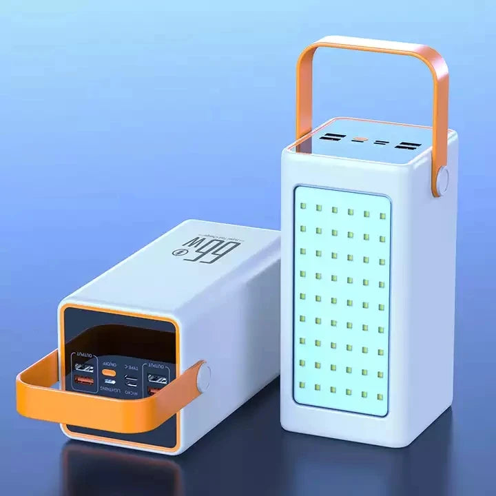 Solar Large Capacity Powerbank 300000mah 50000mah 90000mah 120000mah Outdoor Emergency Strong Light Camping Power Bank-2