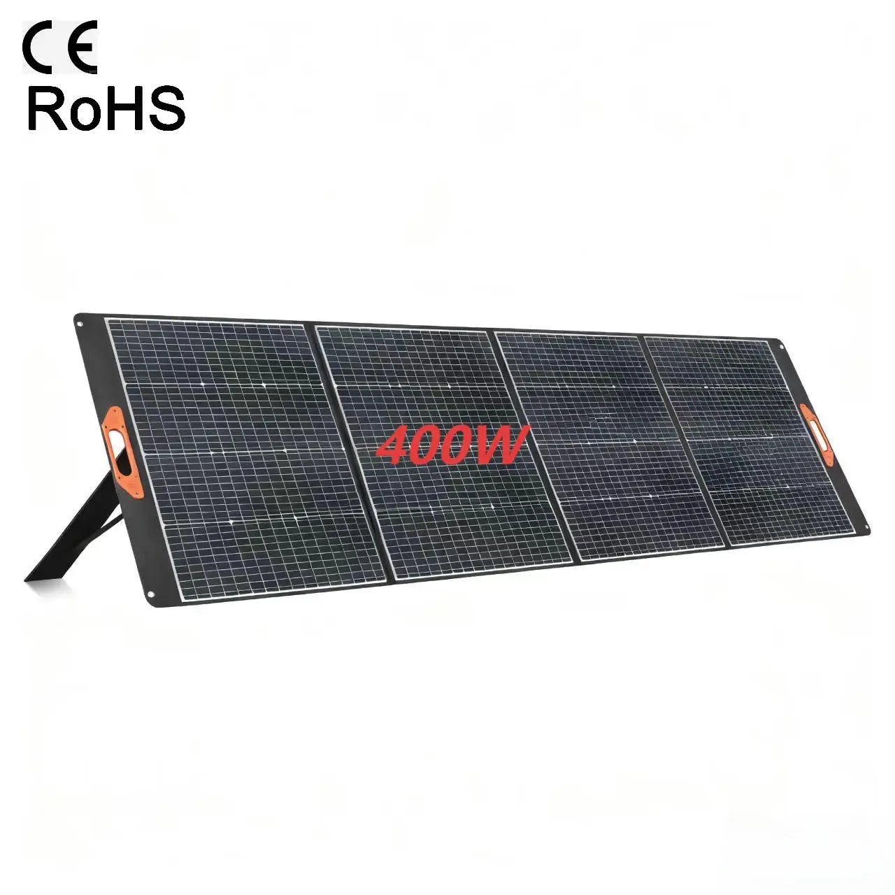 Europe Standard 400W 40V Portable Foldable Solar Panel Anti Cracking Polymer Aviation Material for Camping Hiking Caravan Use-0