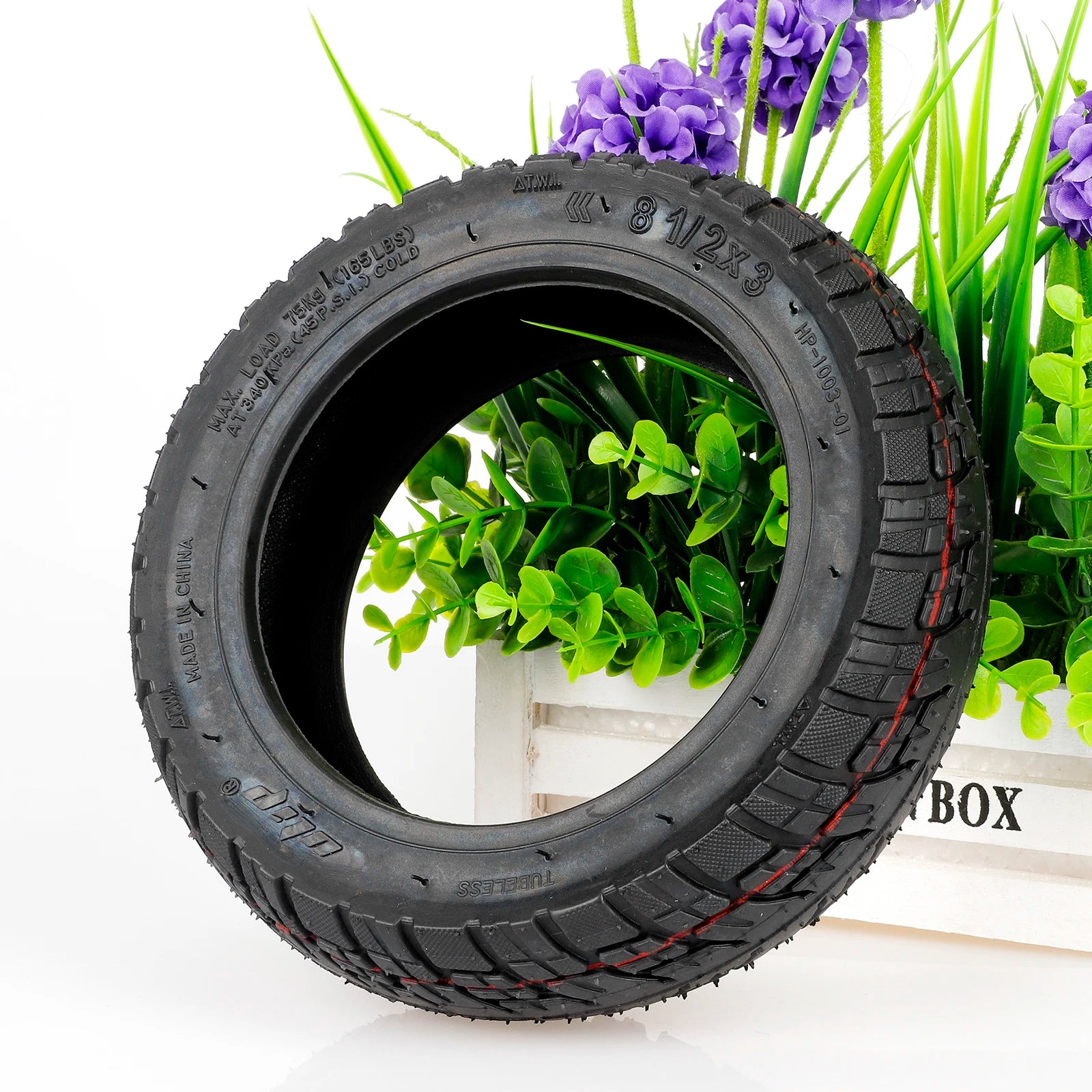 Ulip 8.5*3(50-134) Off Road Tire With 134mm Inner Diameter for VSETT 8/9 Macury Zero 8/9 Series Scooter 8.5 Inch Tyre Wheel Part-5