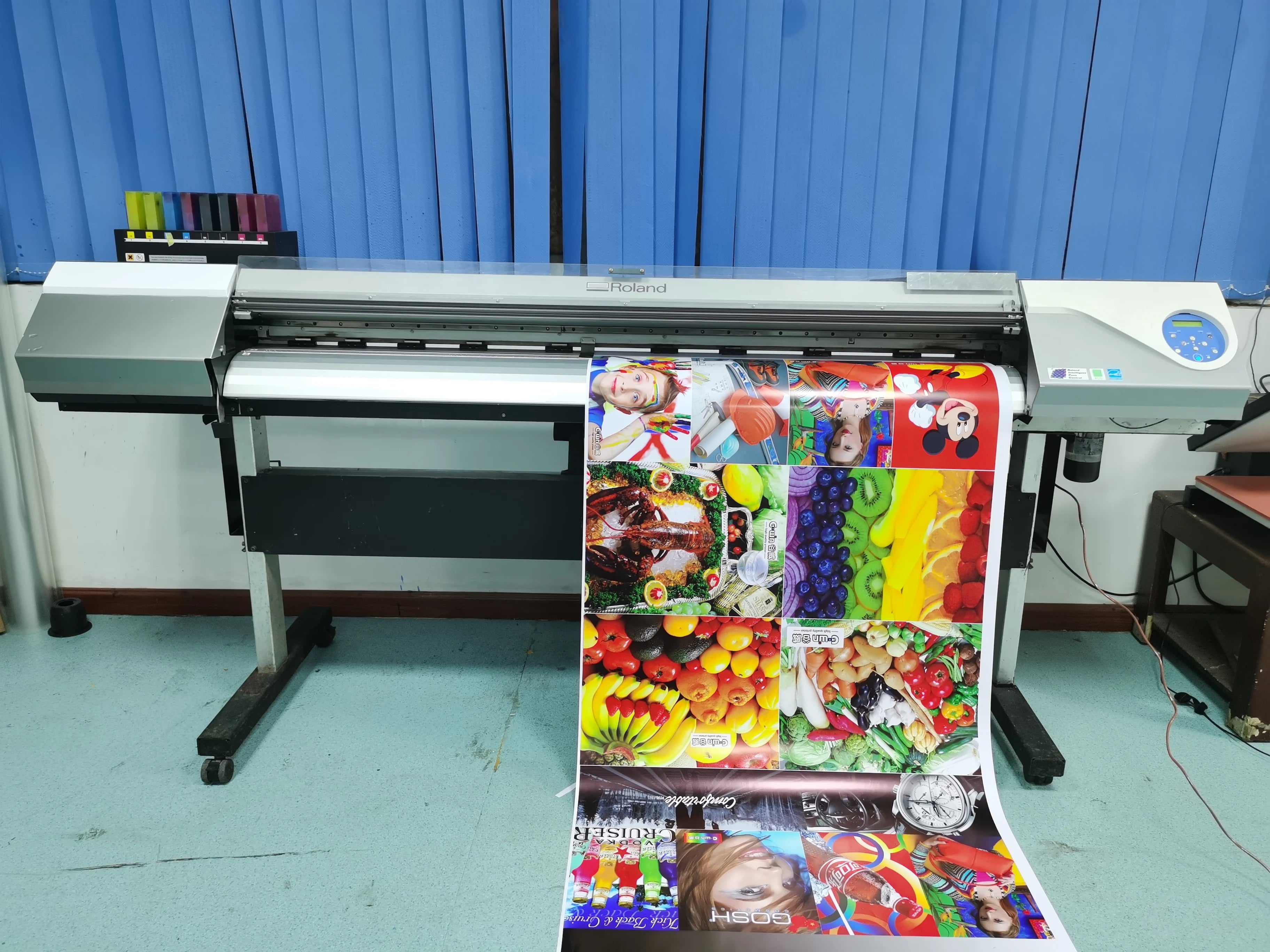 Roland Re-640 Large Format Inkjet Plotter Refurbished Eco-Solvent Sublimation Printer for Multicolor Wide Page Use-4