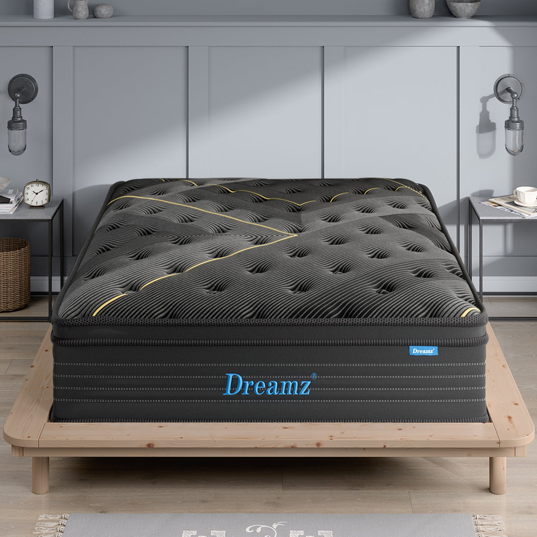 NNEIDS Dreamz Spring Mattress Bamboo Euro Top Double-4