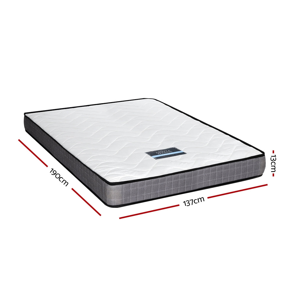 NNEDSZ Mattress Medium Firm Mattresses Tight Top Bed Bonnel Spring 13cm DOUBLE-1