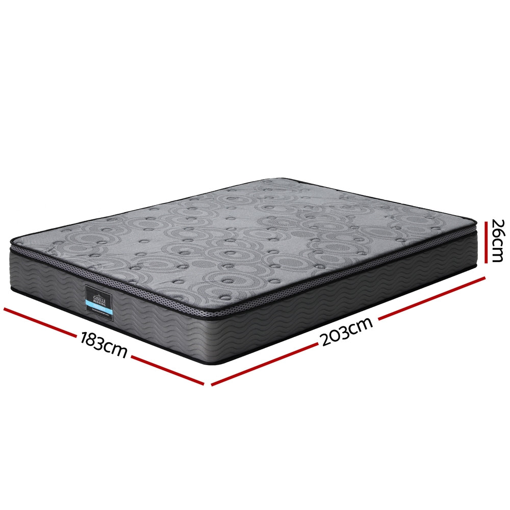 NNEDSZ 26cm Mattress Bed Giselle King-1