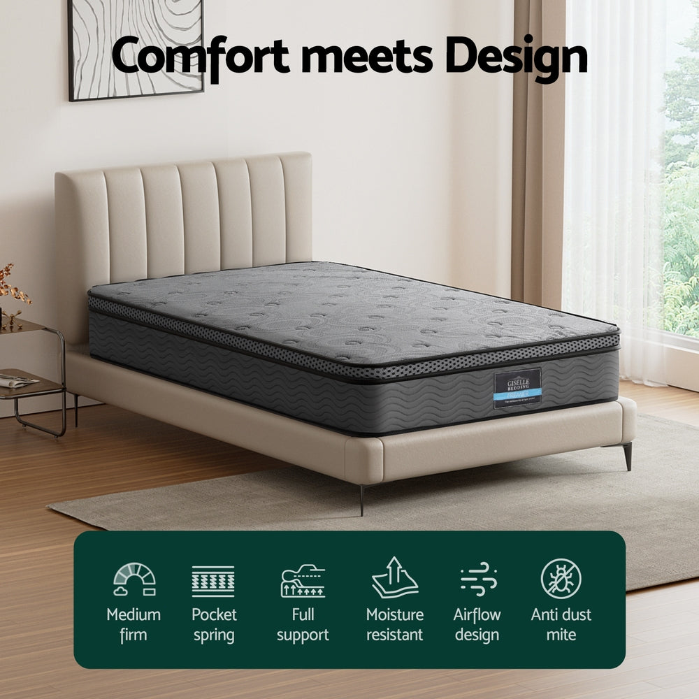 NNEDSZ 26cm Mattress Bed Giselle Single-3