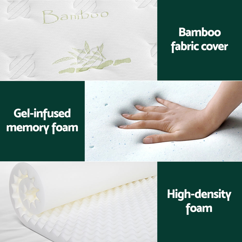 NNEDSZ Giselle Mattress Cool Gel Foam 30cm King-4