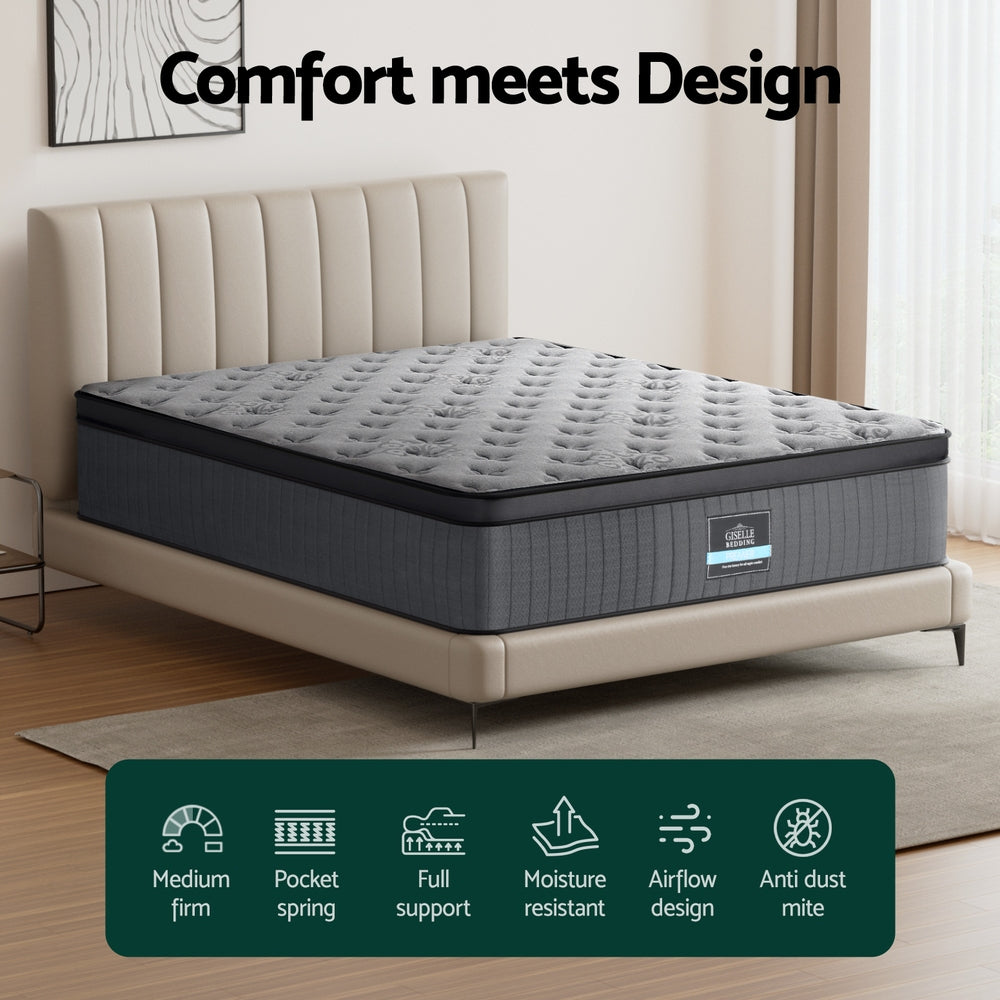 NNEDSZ Bed Mattress Giselle 34cm King-3