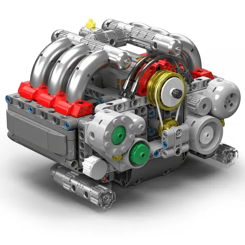 Motorised Flat 6 Engine 608pcs-0