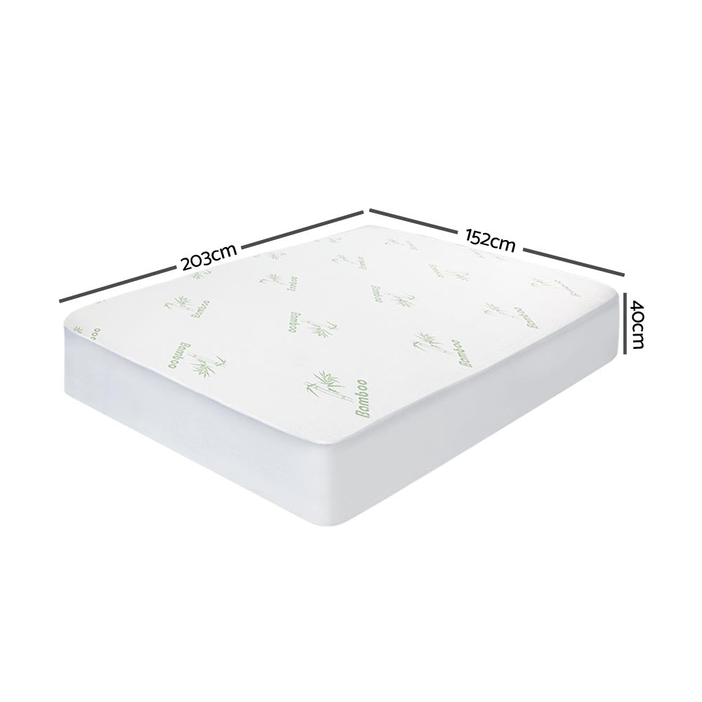 NNEDSZ Bedding Giselle Bedding Bamboo Mattress Protector Queen-1