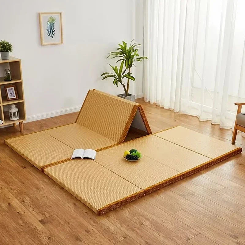 NNETM Foldable Mattress Coir Yoga & Meditation Pad-1