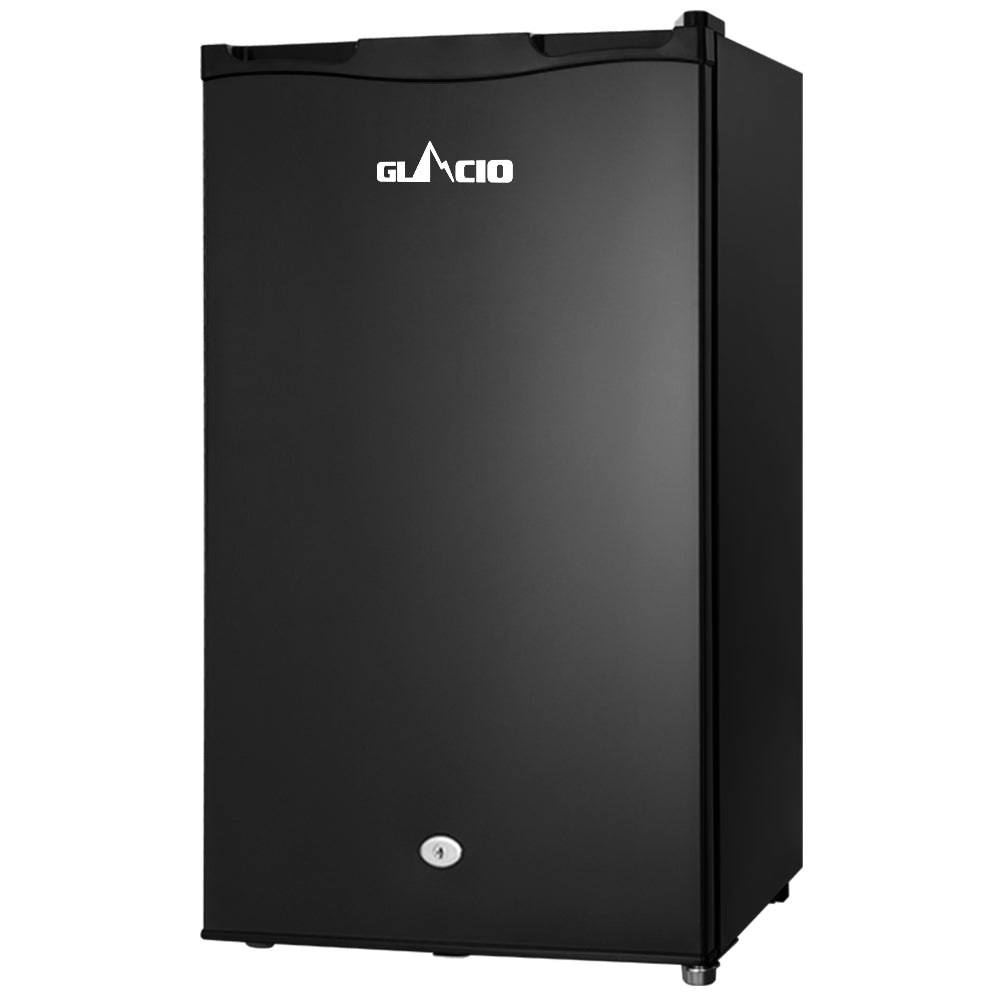 NNEDSZ 95L Portable Fridge Bar Freezer Cooler Upright 12V/24V/240V Caravan 4WD Car Camping Black-0
