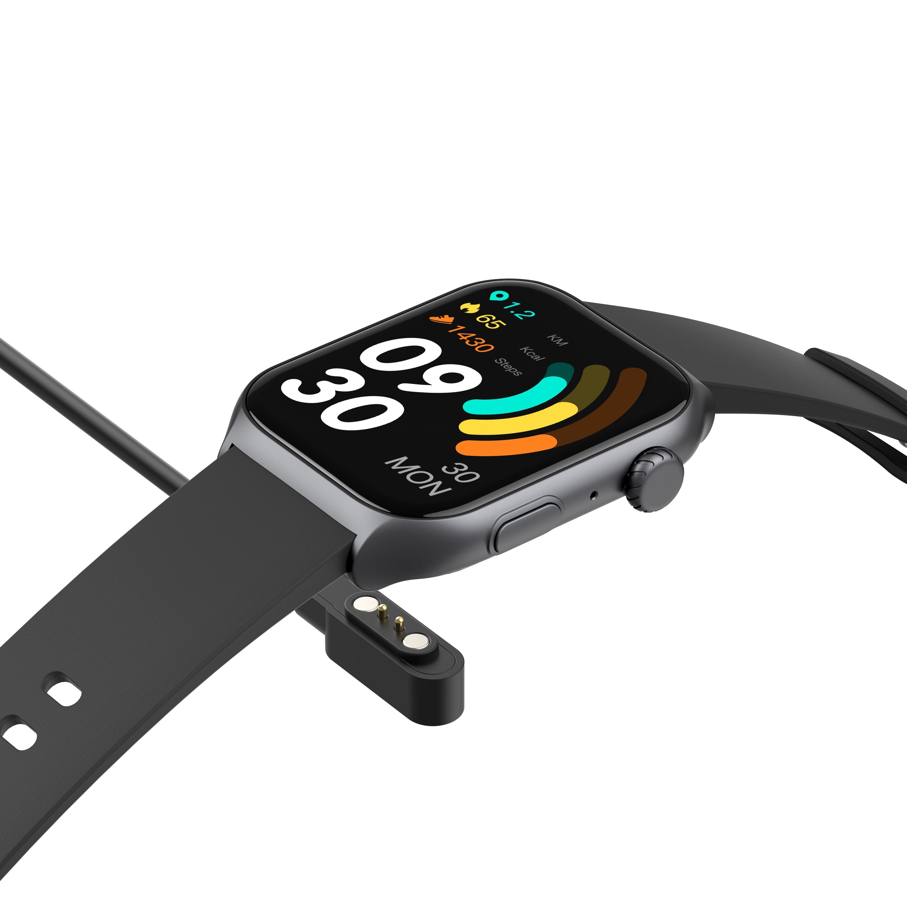 2024 Full Touch Smart Bluetooth Calling Watch Men Sports Clock Heart Rate Monitor Smartwatch for IOS Android phone-3