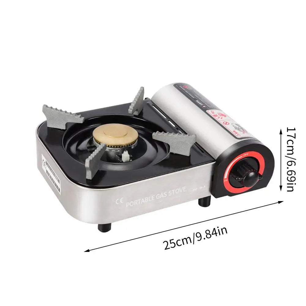 Mini Butane Camping Stove Grey-1