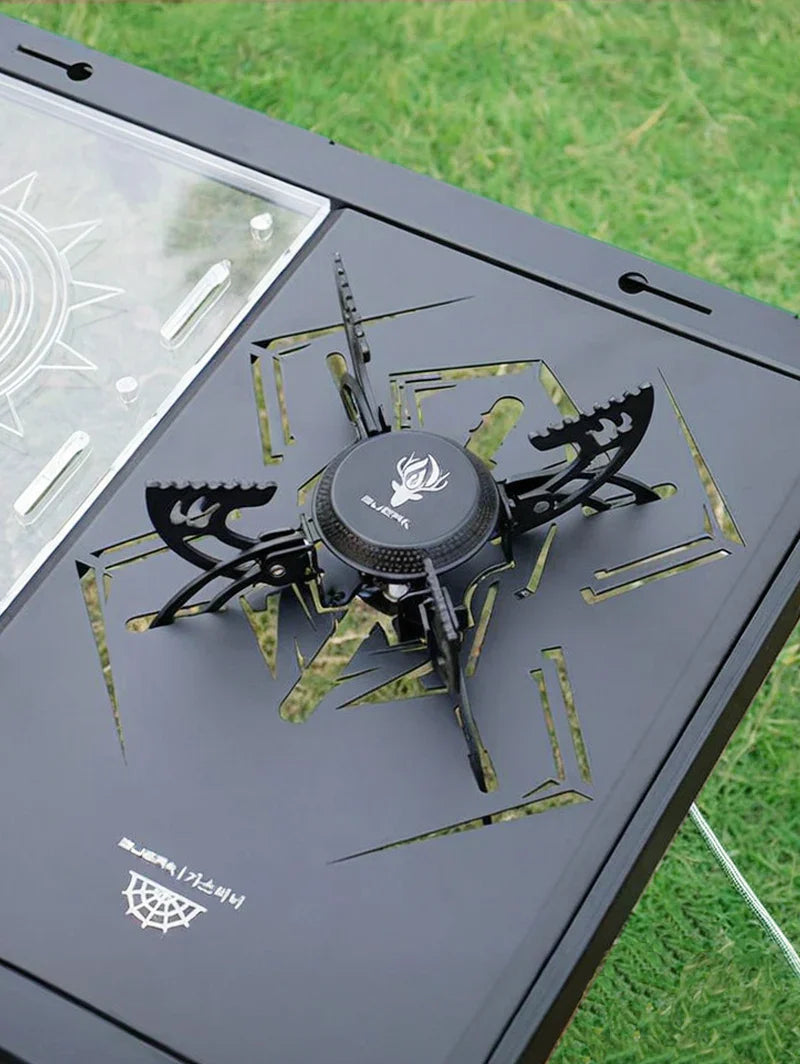 Folding 3800W UFO Camping Stove Black-4