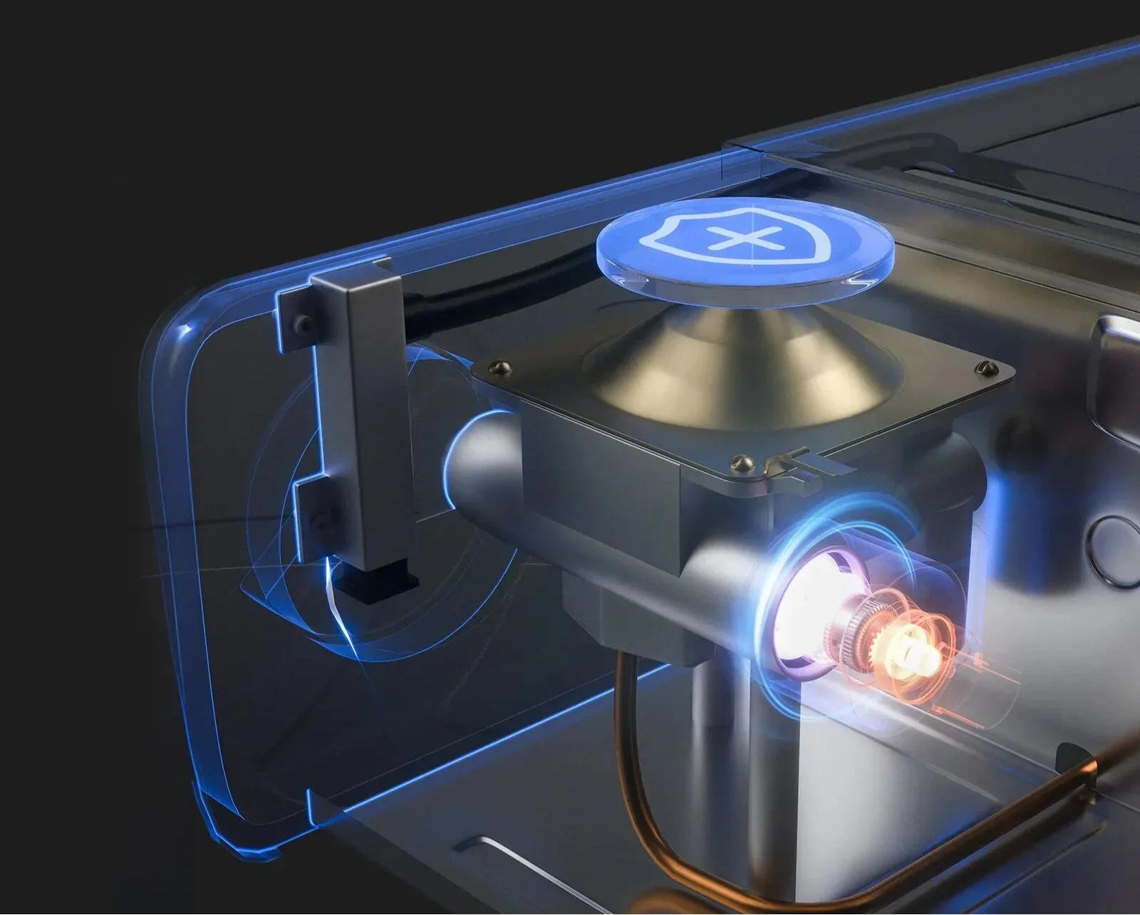 2900W Camping Cassette Stove Black-3