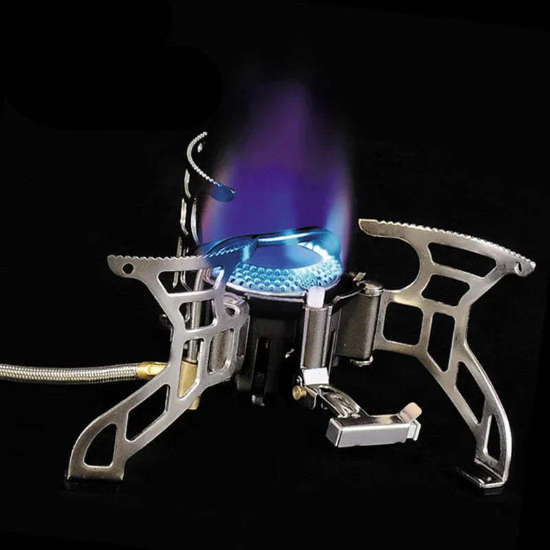 Camping Gas Stove 3500W Silver-4