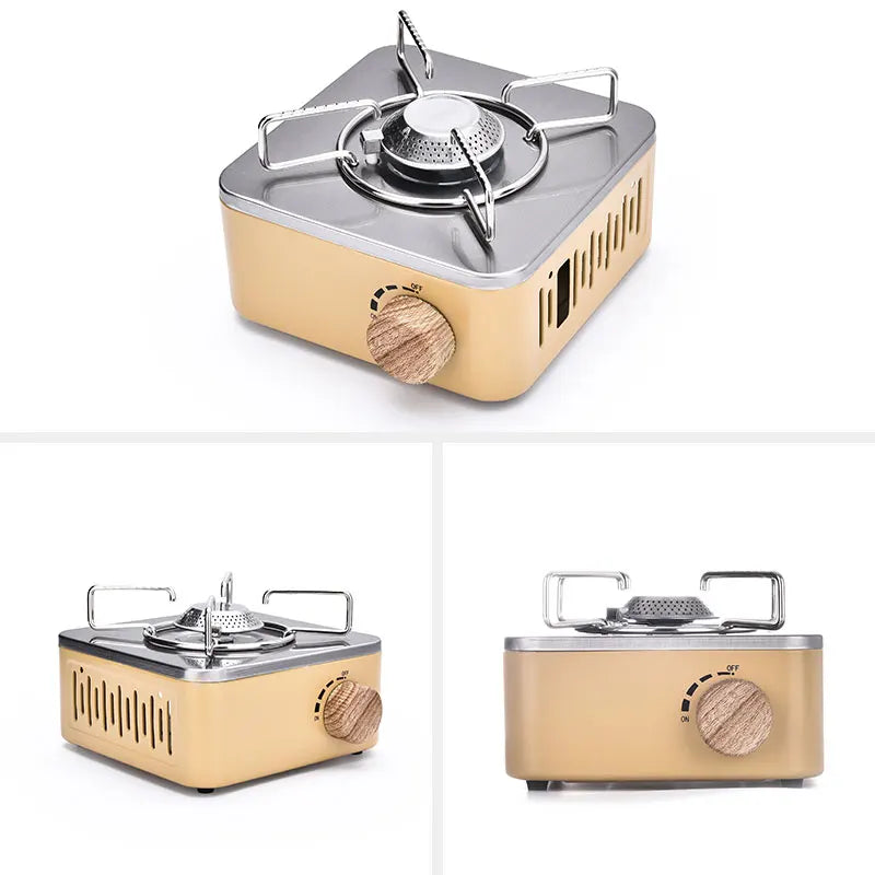 Camping Gas Stove 2800W Khaki-3