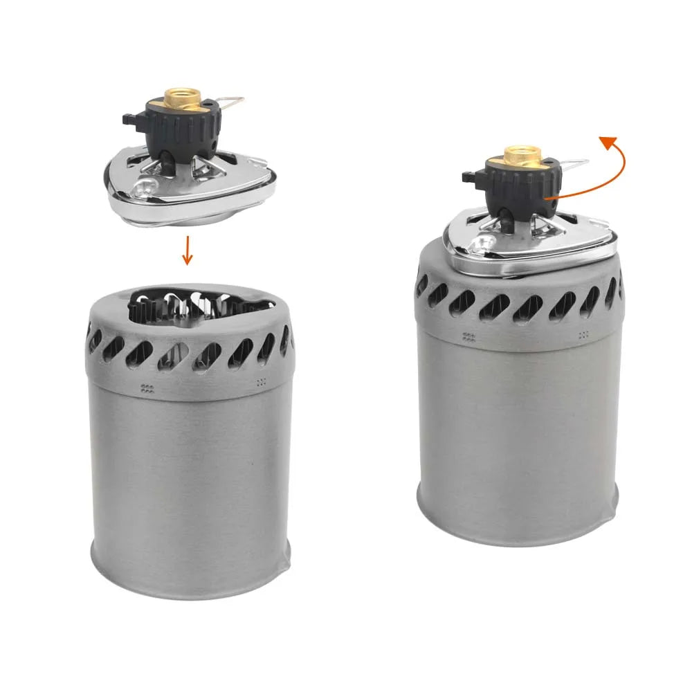 Outdoor Pot Burner Stove System Grey-0