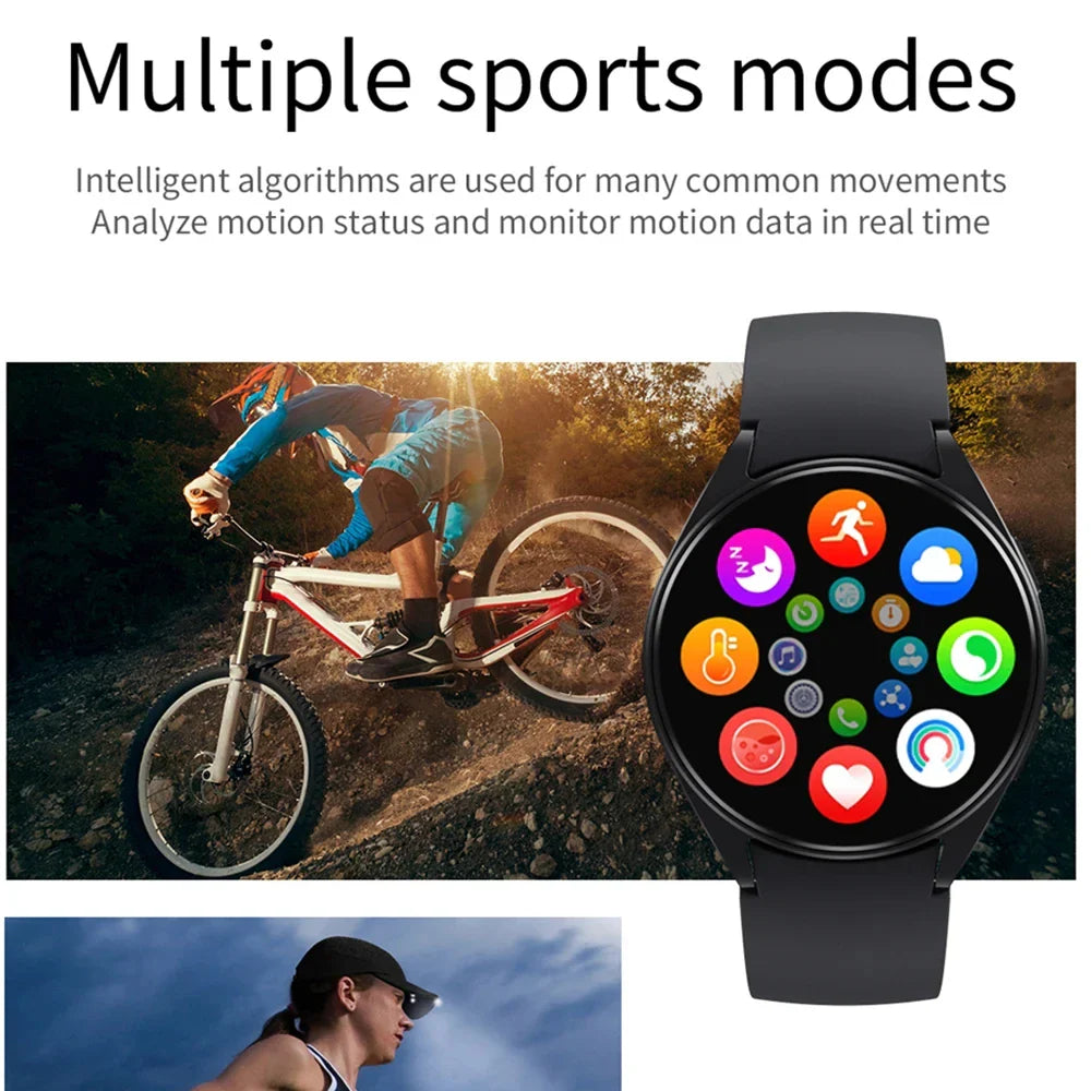 NNEOBA Smart Watch Health Monitor Black-4