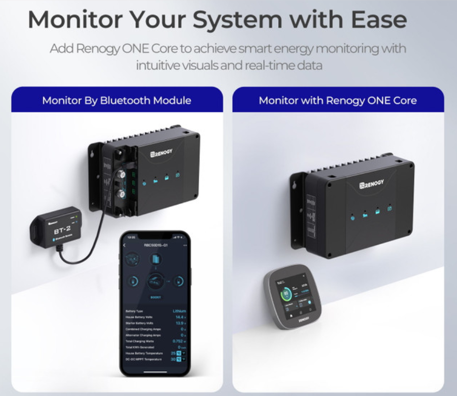 30A 12V DCC30S Dual Input DC-DC On-Board Battery Charger with MPPT-4