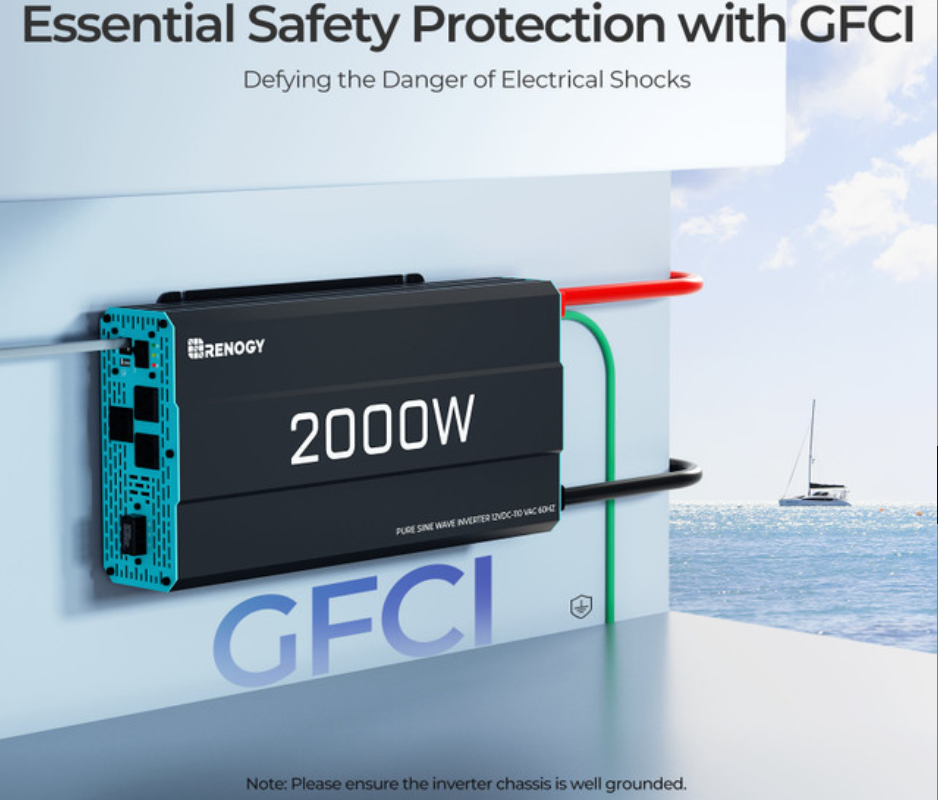 2000W 12V Pure Sine Wave Inverter (New Edition)-4