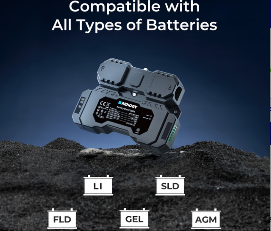 RENOGY Battery Shunt 300-4