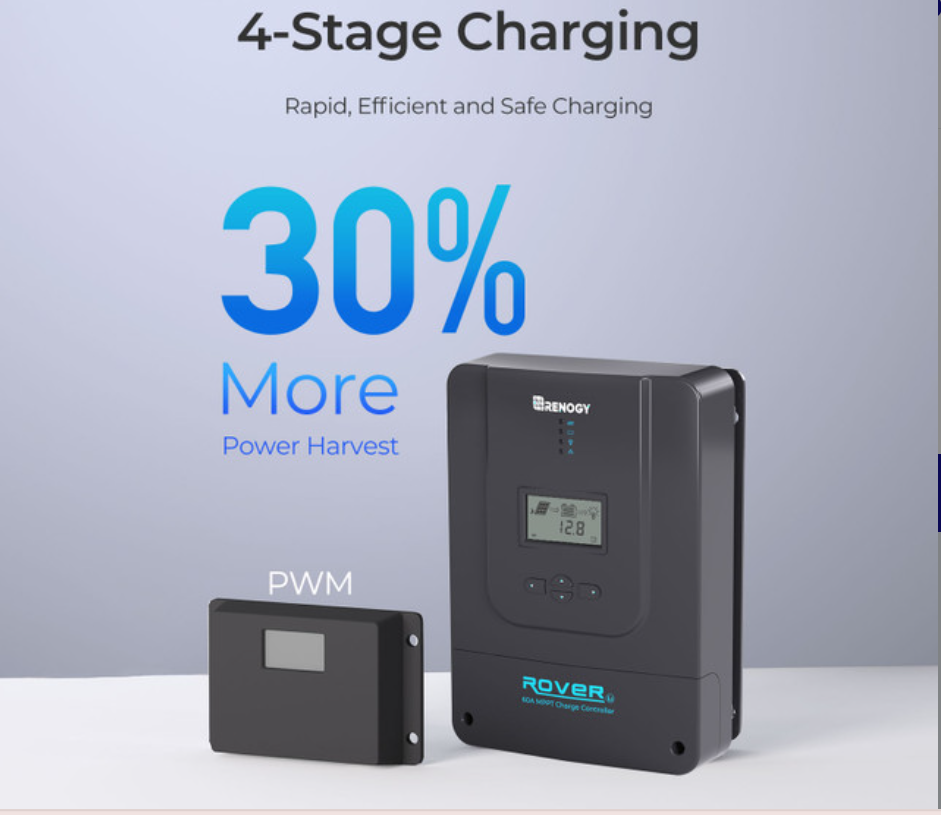 Rover 60Amp MPPT Solar Charge Controller 12V/24V/36V/48V-3