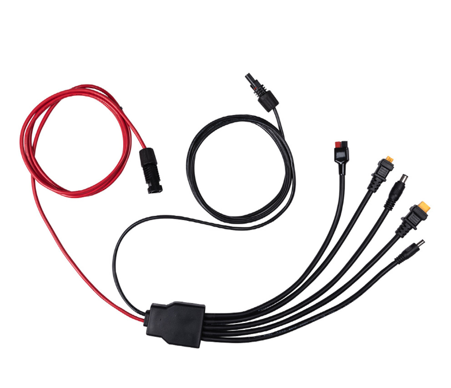 Renogy 8FT 14AWG 5 to 1 Solar Adapter Cable-0