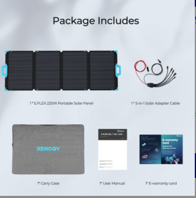 Renogy 8FT 14AWG 5 to 1 Solar Adapter Cable-4