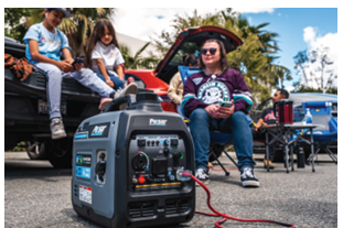 Pulsar Products GX400BN Dual Fuel 4000W Inverter Generator with CO ALART-1